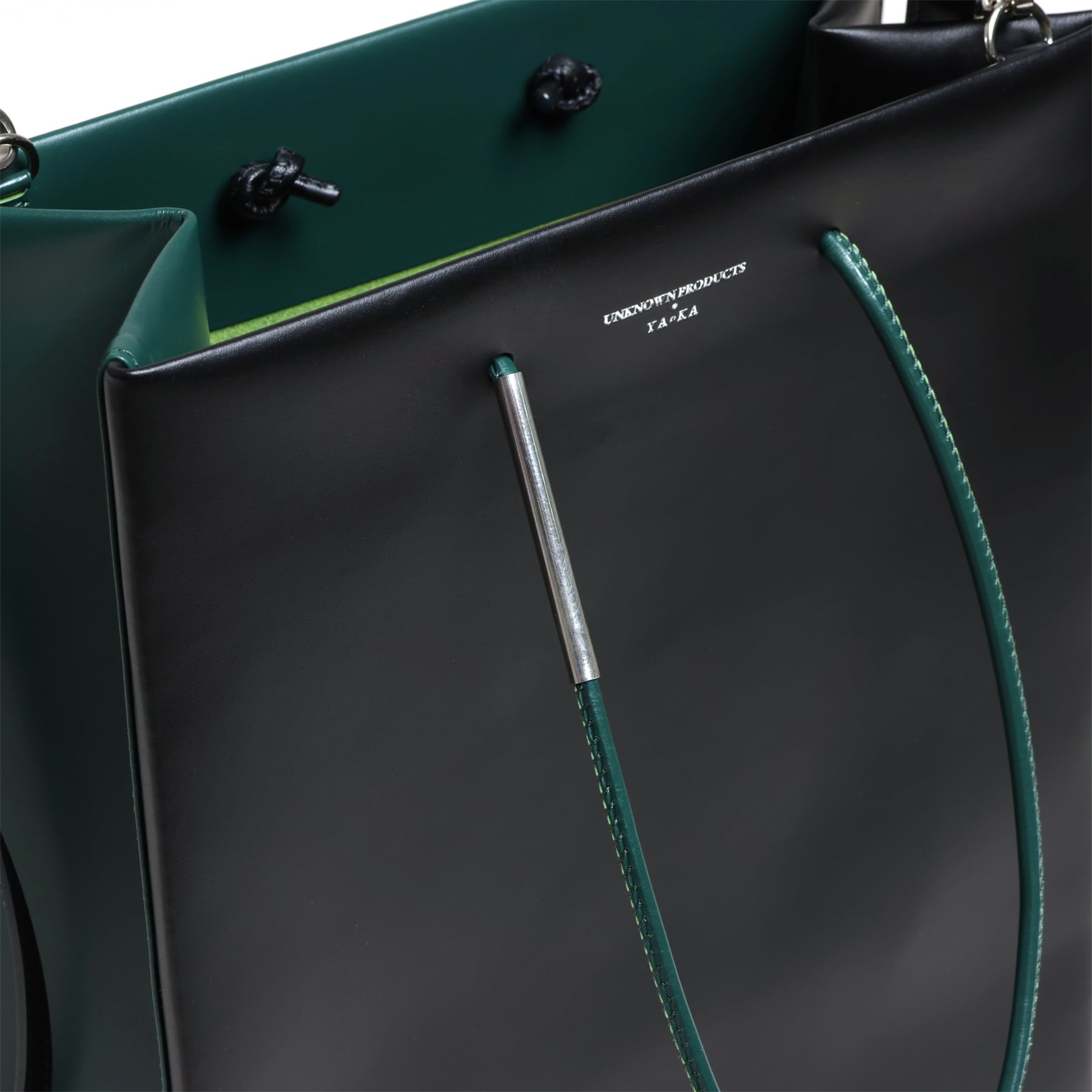 UNKNOWN PRODUCTS × YArKA】Leather Paper Bicolor Bag [CHORITSU2