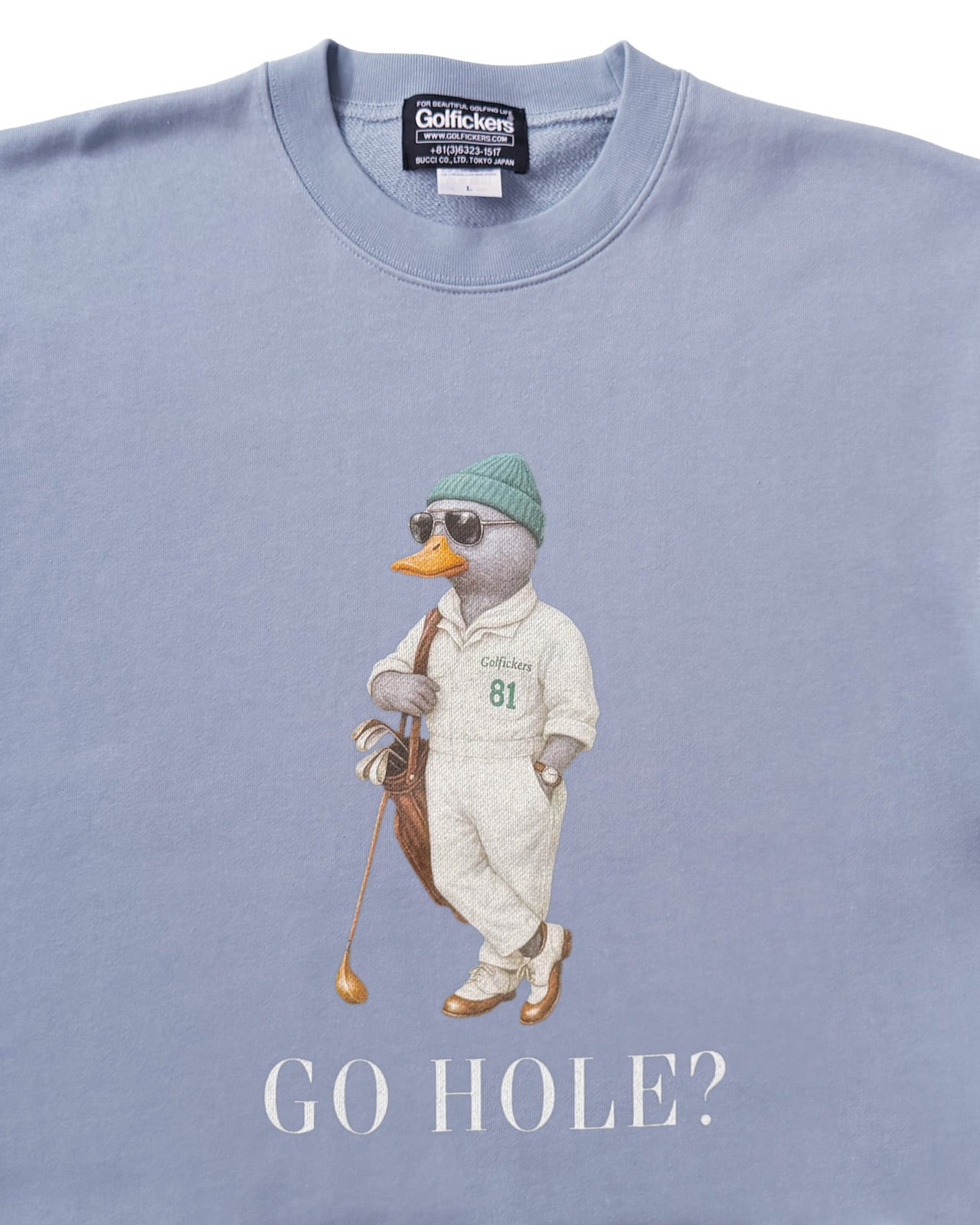 HOLE 636] G-sweat 2026 -Acid Blue- ☆予約商品 | Golfickers