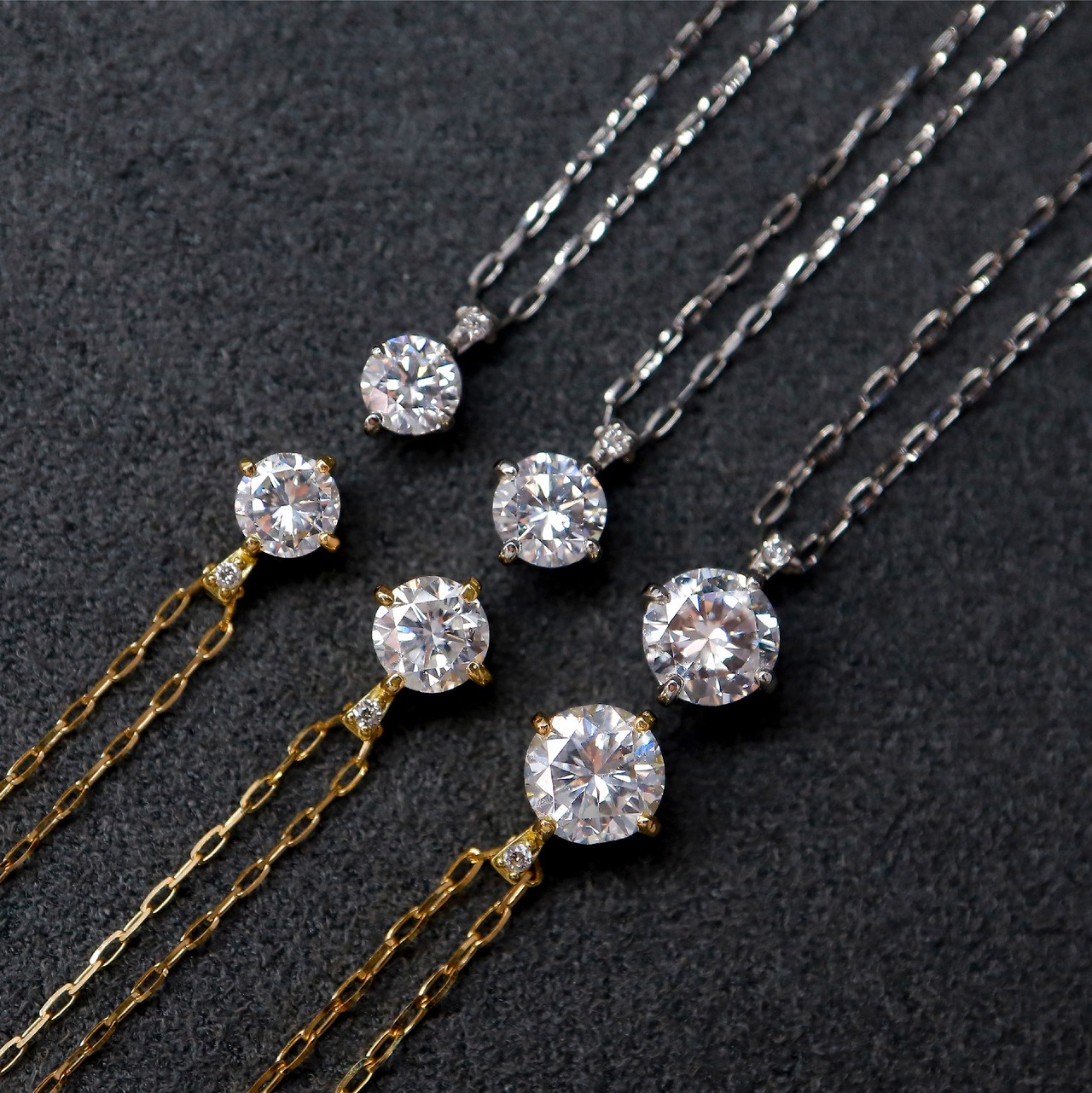 PT ダイヤモンド0.5ct ネックレス