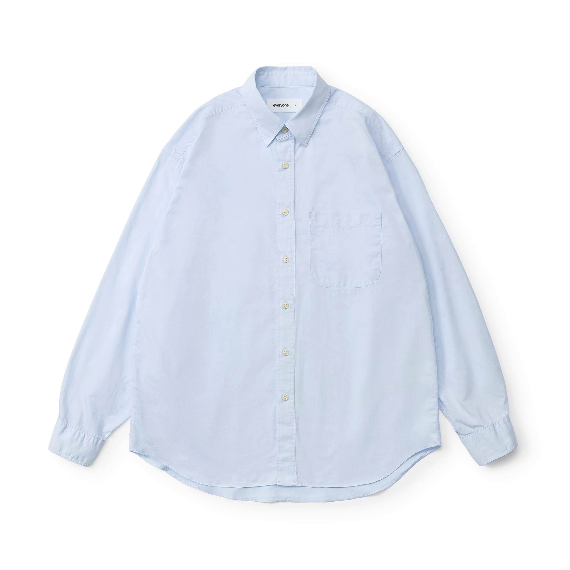 everyone button-down oxford shirt (SAX) | everyone
