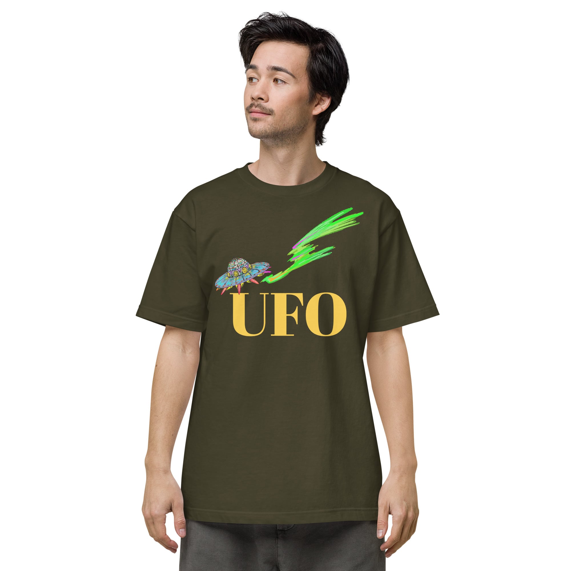 UFO Tシャツ アーミーグリーン | veraikon