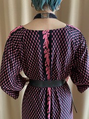 Made in Western Germany exotic maxi dress-4322-9