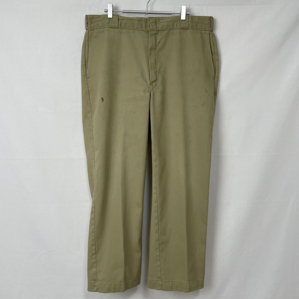 90s USA製 Dickies 874 ワークパンツ カーキ ベージュ W38メンズ