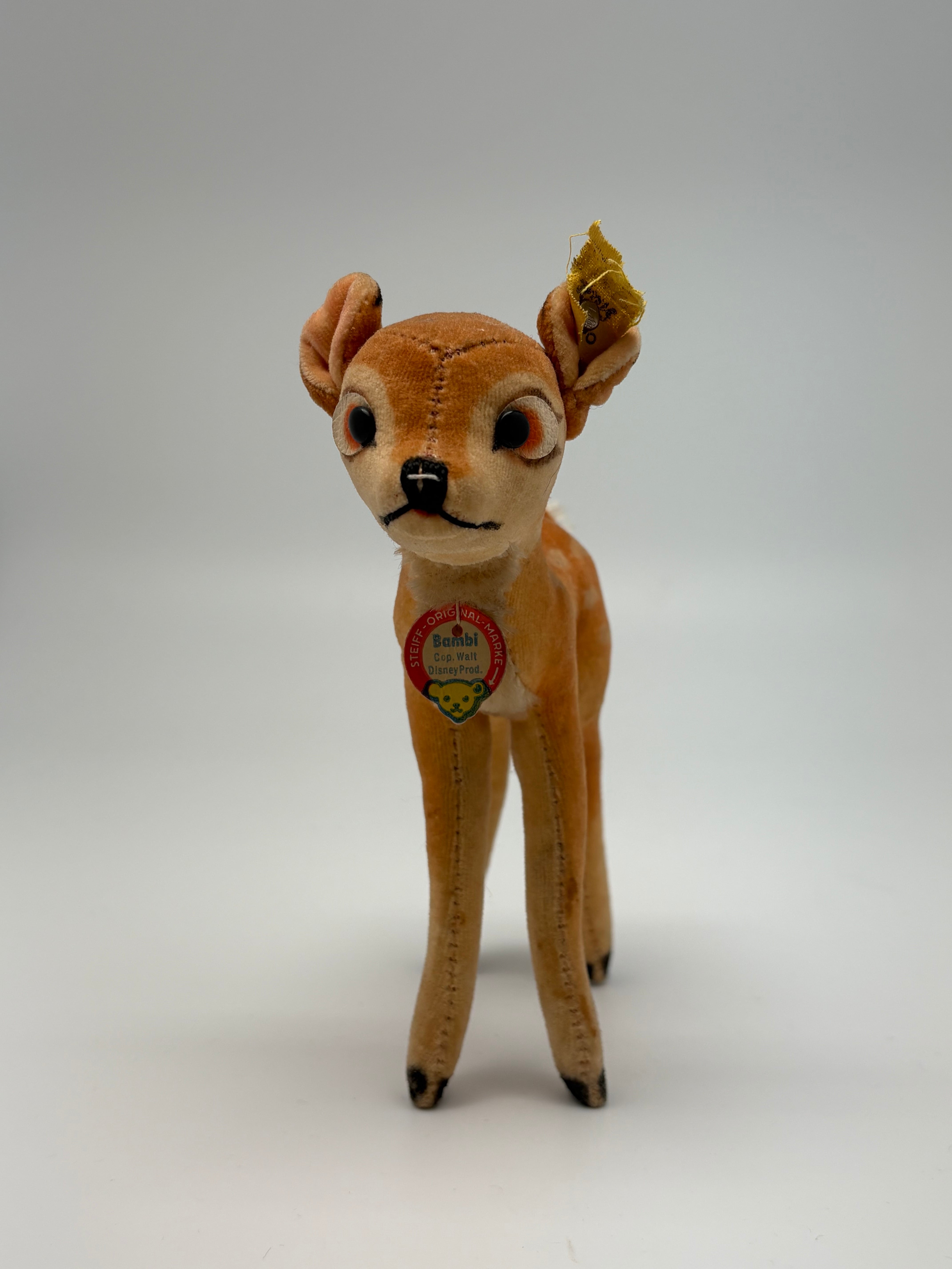 オールド シュタイフ シカ Steiff Bambi 14cm | ヒガシマチマーケット