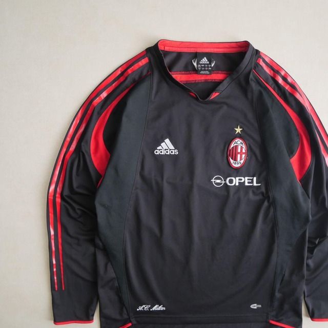 00's adidas” AC Milan OPEL training shirt | 古着屋2000