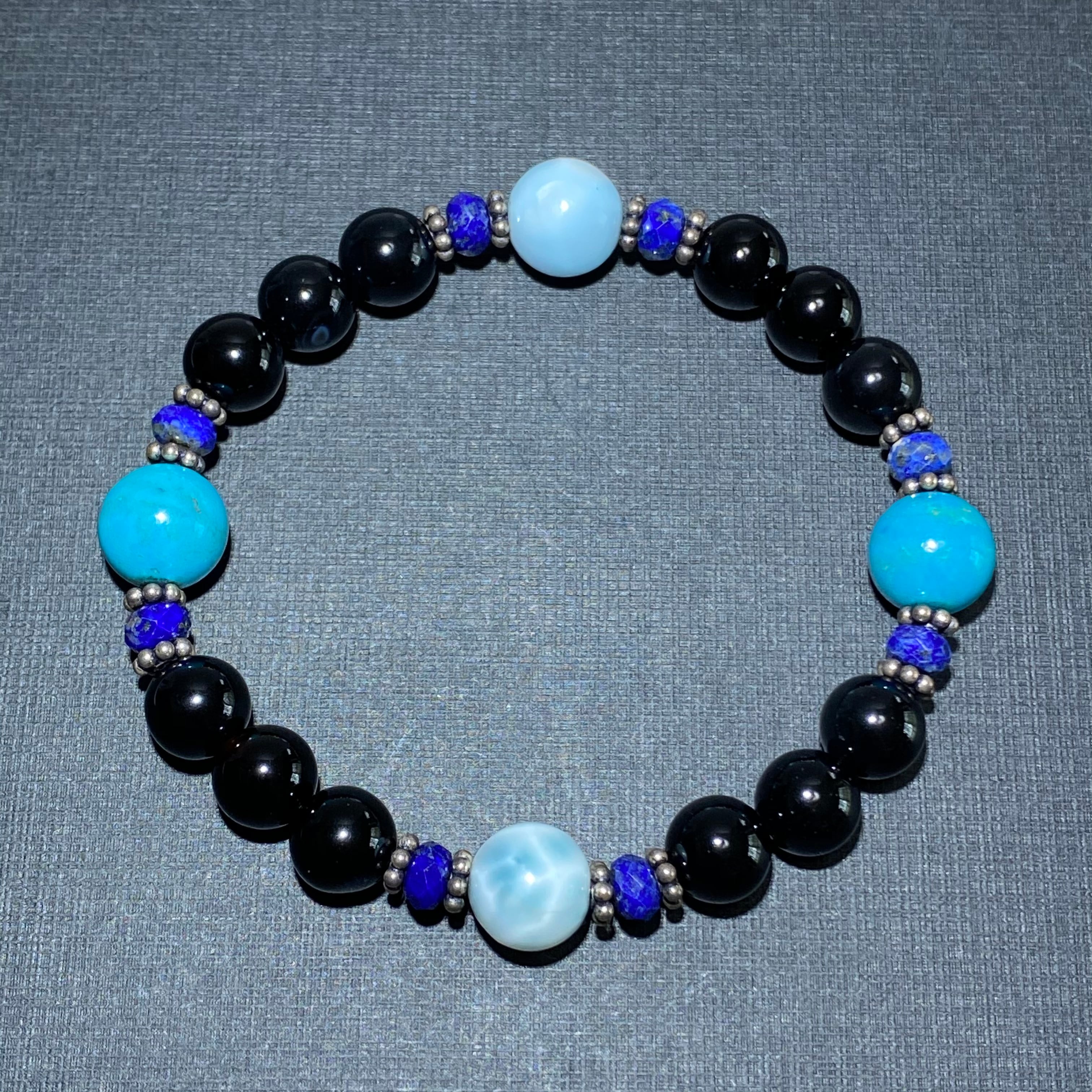 ねこの夢（LarimarMJ) まゆ様♥️ラリマー スクエア＆ジェイドねこ