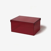 MULTI USE COLORED ACRYL BOX -RED | カラーアクリルボックス