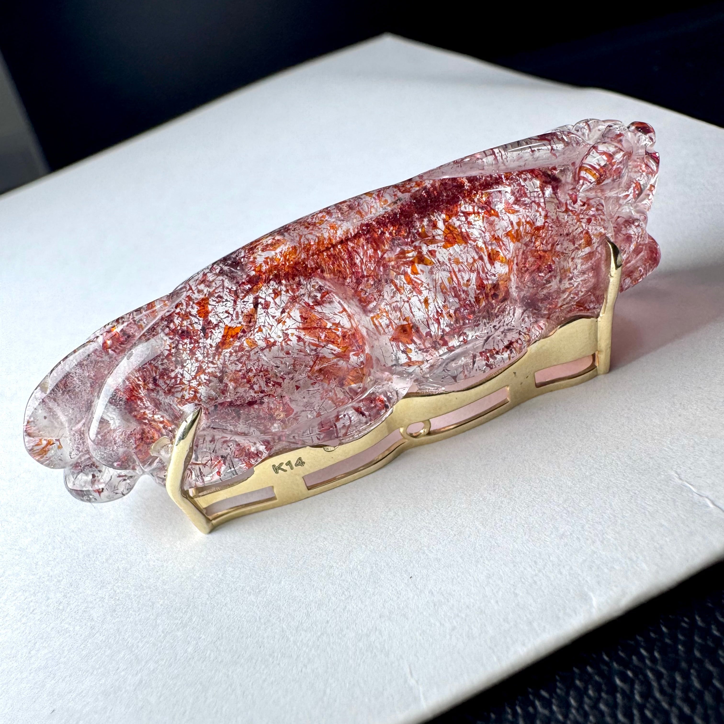 レピドクロサイト 貔貅さん k14