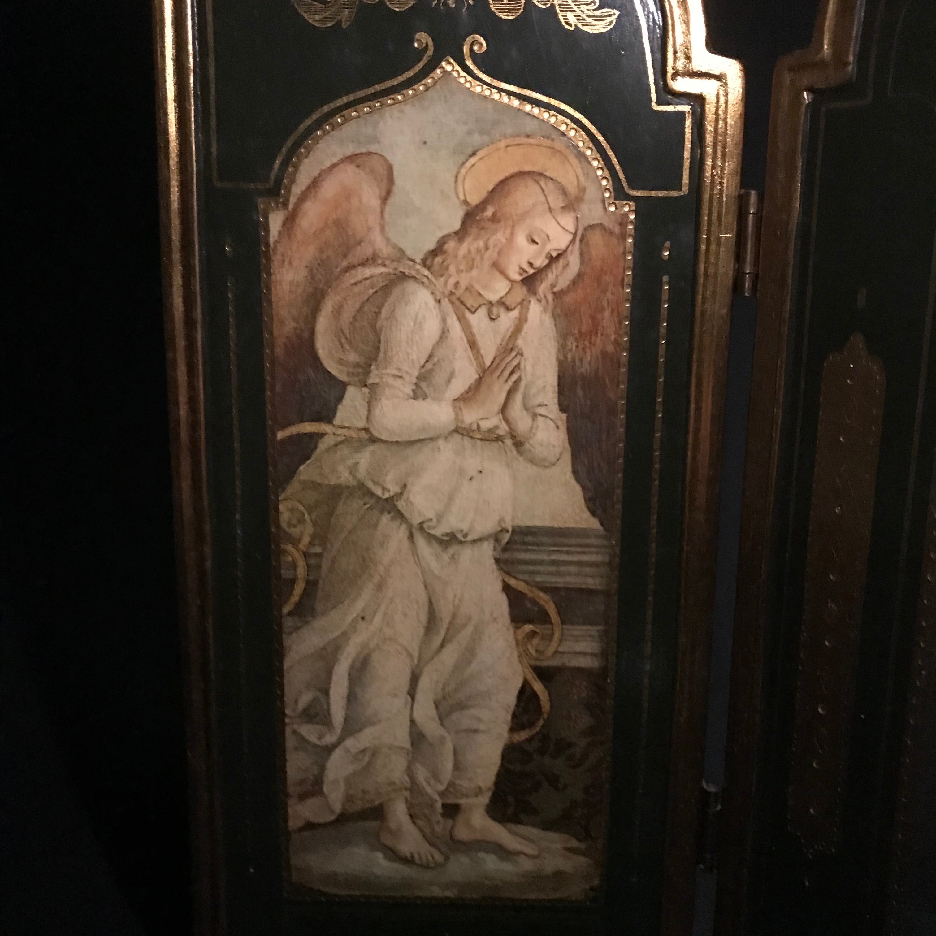 木製三連祭壇画/聖母子像 | quelque jour（フランスアンティーク