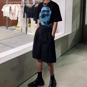 フロントプリントTシャツ A4028