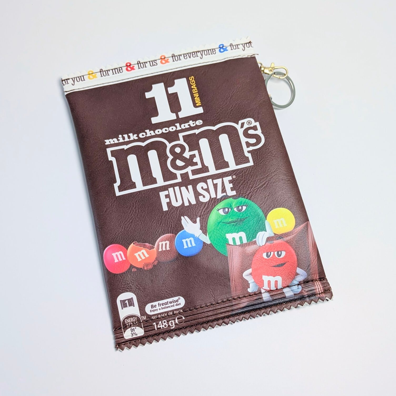 【 Snack Pack Pouch( スナックパックポーチ ) 】『 m&m's / エムアンドエムズ / BROWN 』小物入れ / コスメポーチ 〚アメリカン雑貨 アメトイ〛