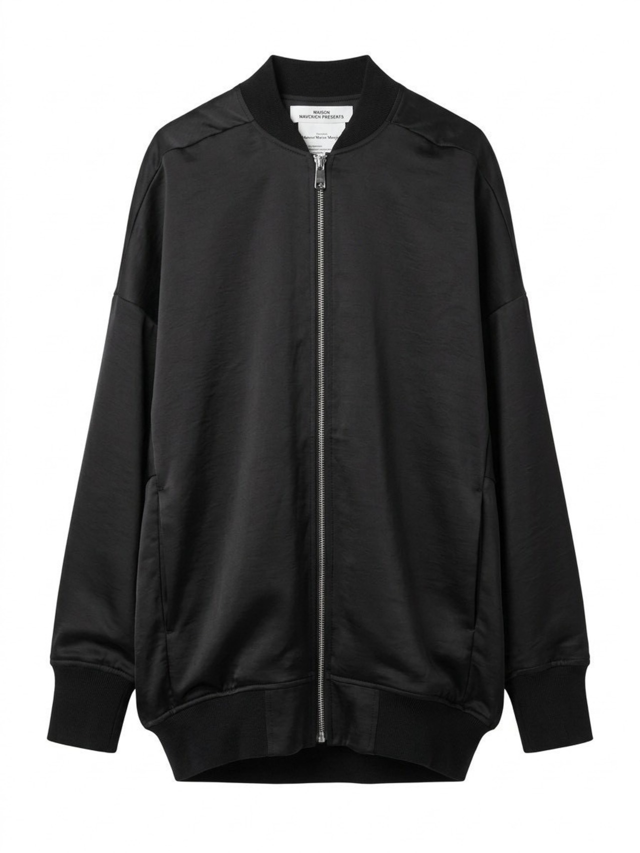 メゾンマヴェリックプレゼンツ  Draped Bomber Jacket