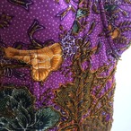 African batik print bustier