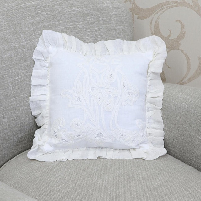 コクシグル ミニクッション 30×30　輸入雑貨　MICOUCLOI/BLANC