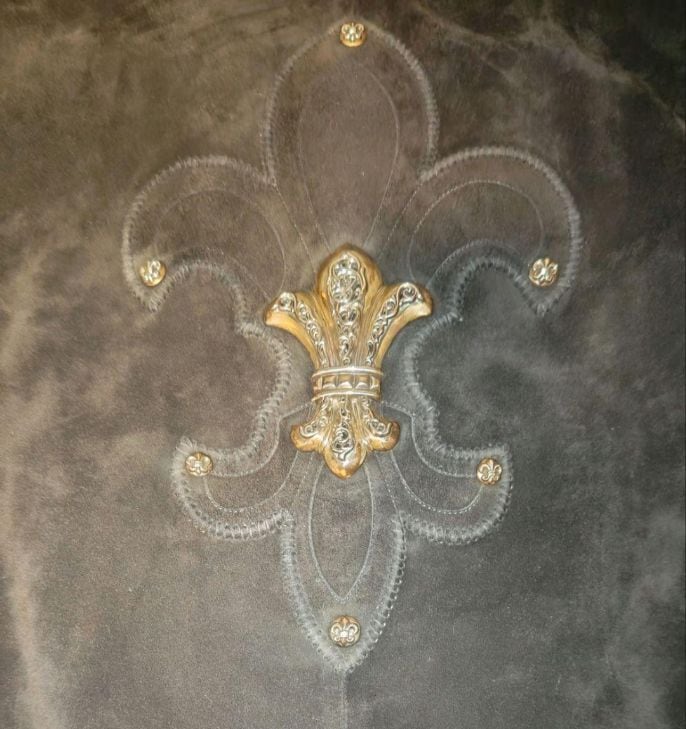 CHROME HEARTS クロムハーツ ハラコレザー スエード ジャケット