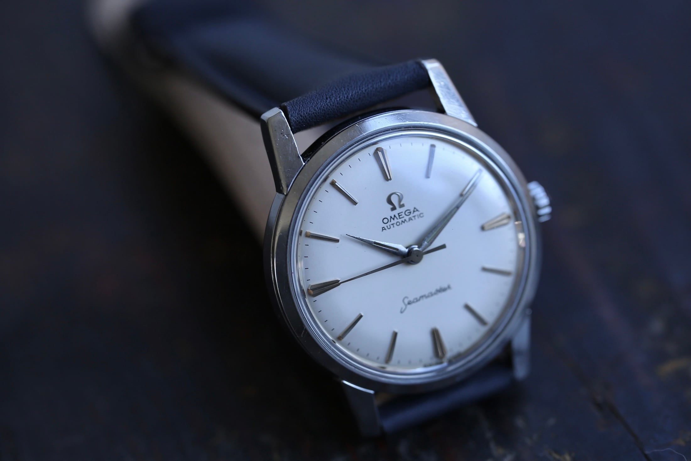 OMEGA【オメガ】シーマスター OMEGA】1959年製 オメガ シーマスター ソリッドケース 下がりS