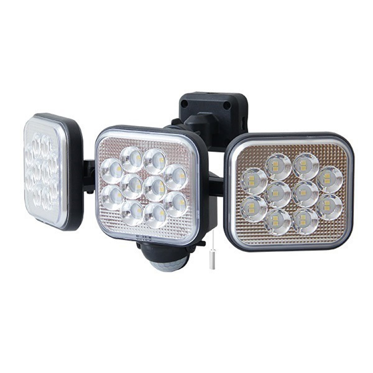 14W×3灯 フリーアーム式LEDセンサーライト