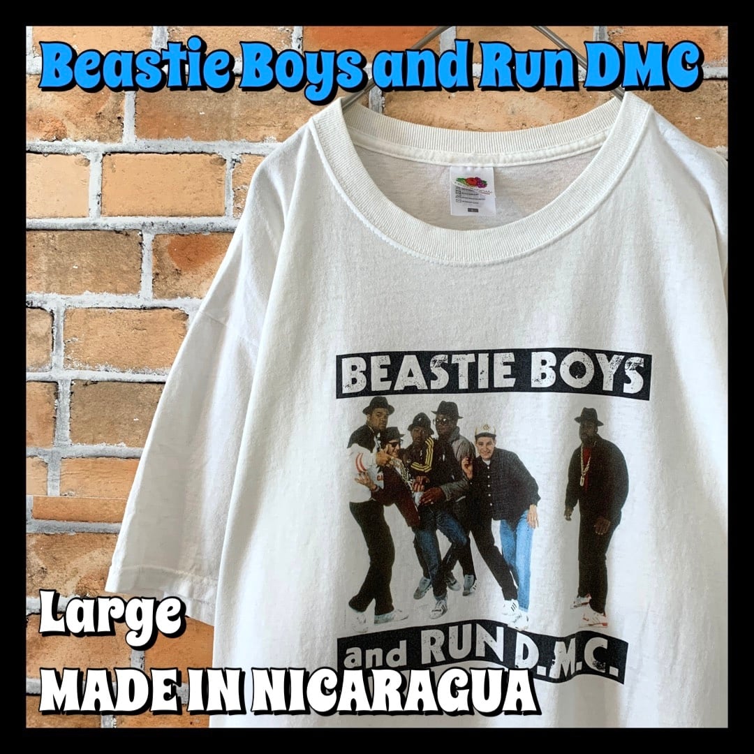 FRUIT OF THE LOOM】Beastie Boys and RUN D.M.C. Tシャツ Large