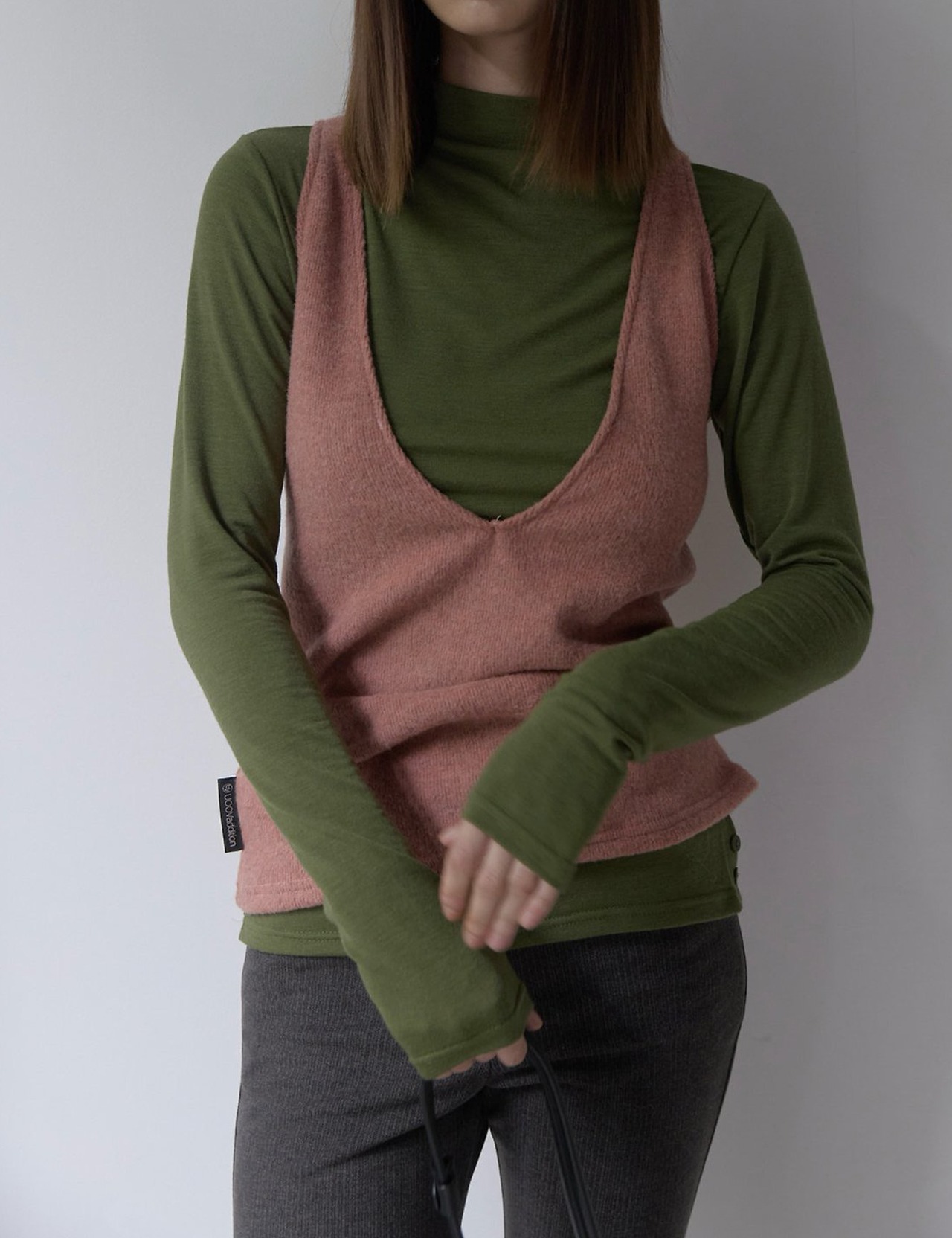 【新作5％OFF・3日間】Button Slit Tops _6colors