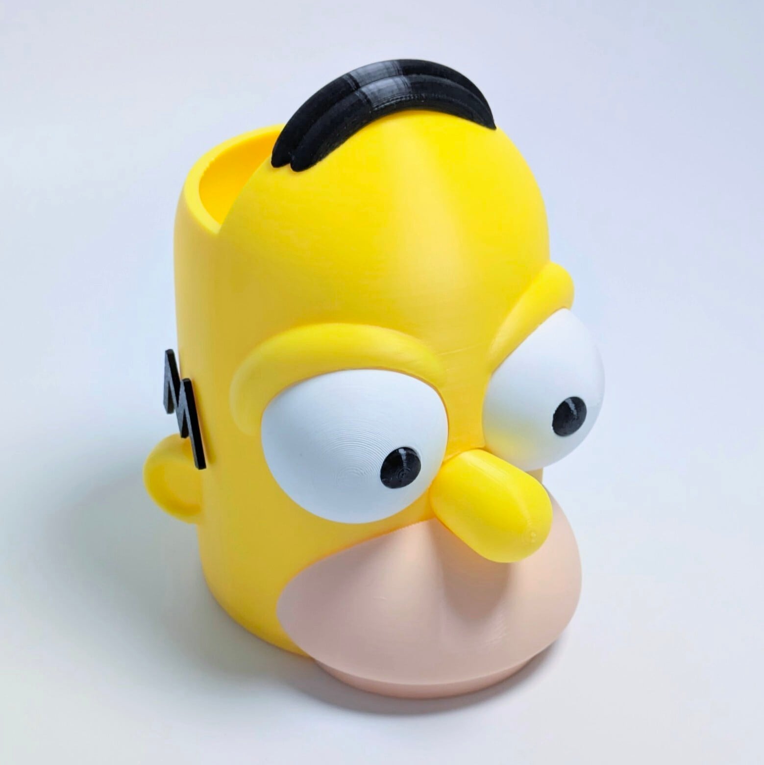 【 The Simpsons ( シンプソンズ ) 】『 ホーマー・シンプソン ペンホルダー 』 小物入れ / 机上収納〚アメリカン雑貨 アメトイ〛