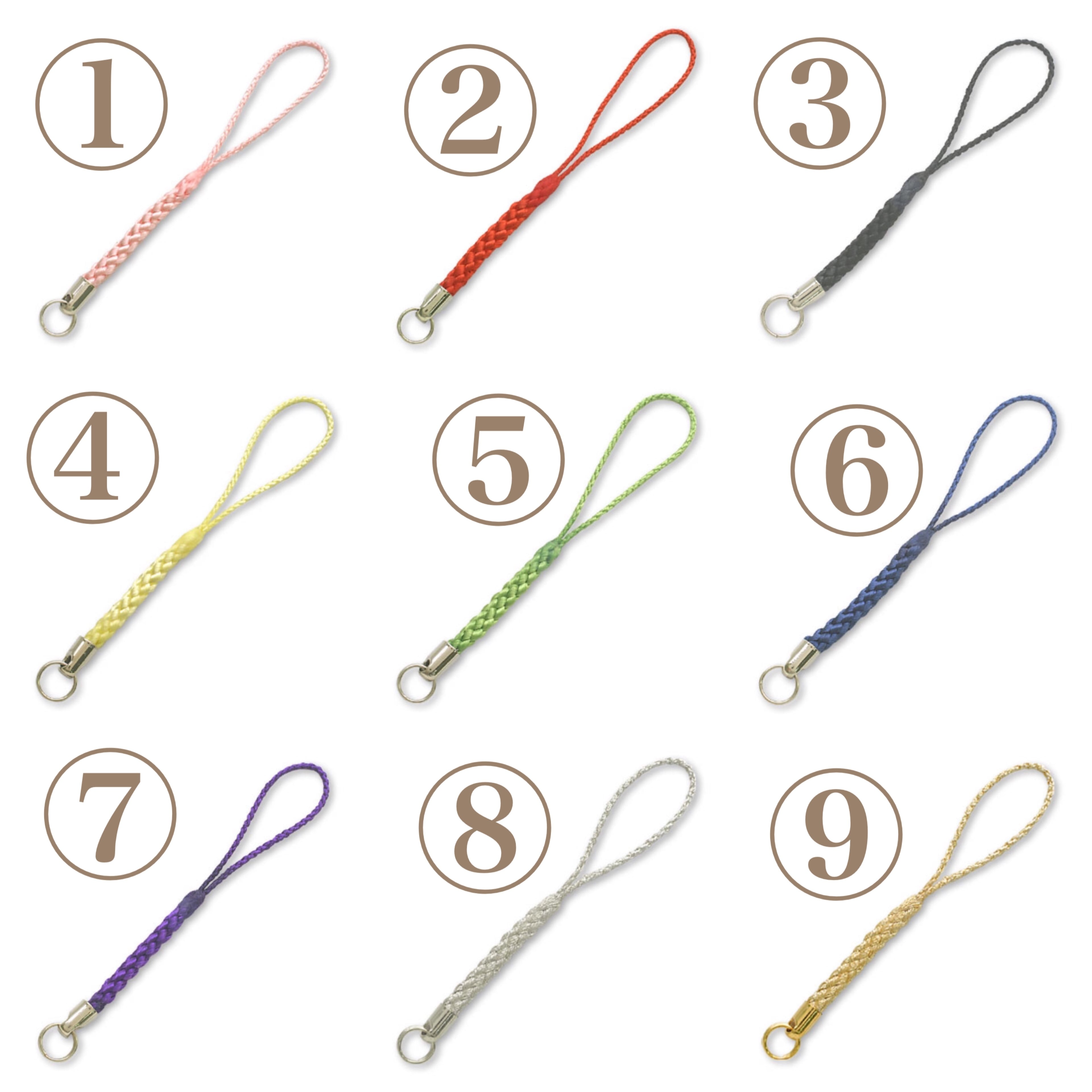 水引の梅タッセルストラップ（根付） | smilelims