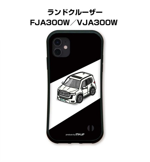 トヨタ ランドクルーザー FJA300W／VJA300W ボディ25色設定　グリップタイプiPhoneケース