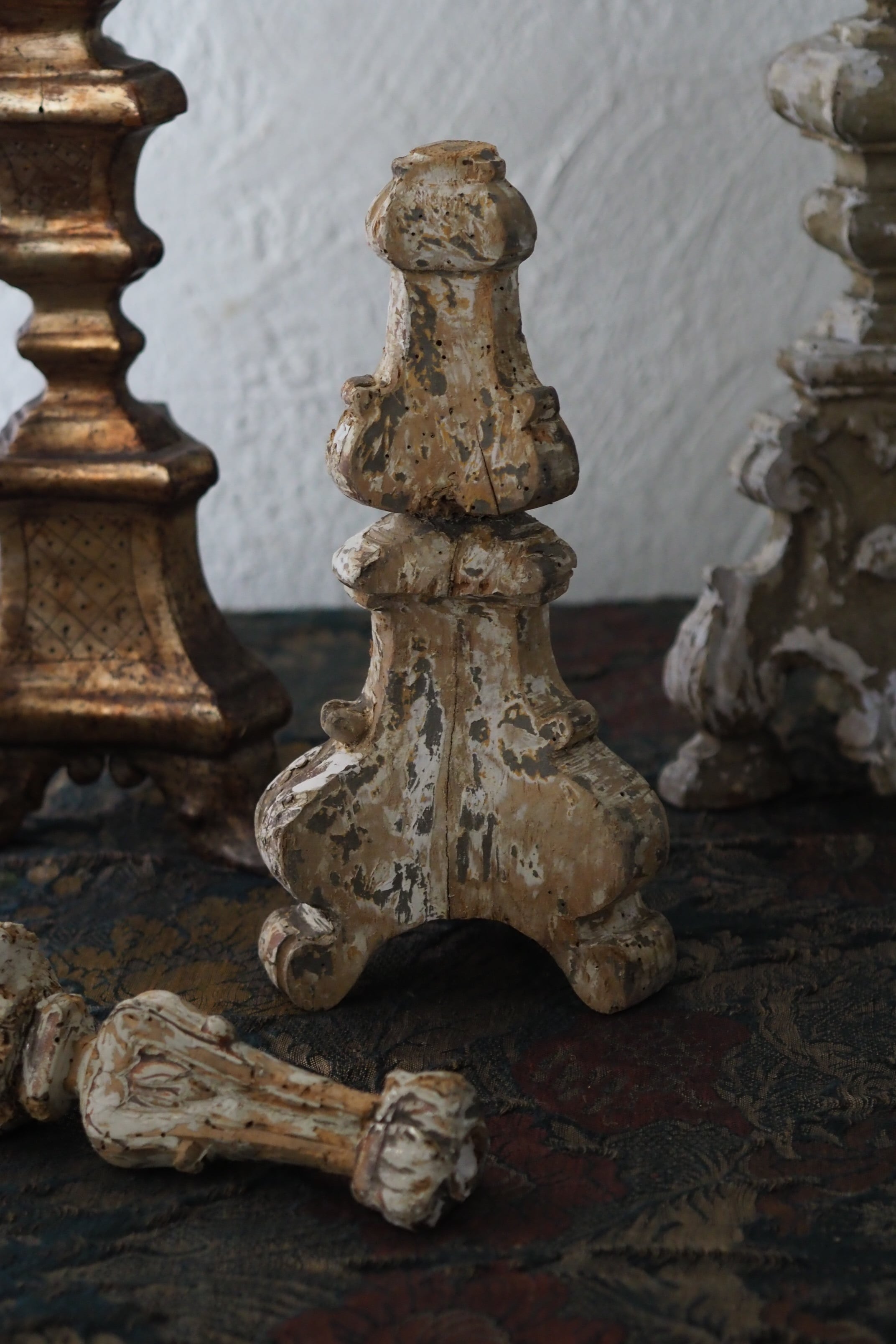 朽ちた燭台-antique candle stand | アンティーク.ヴィンテージ家具