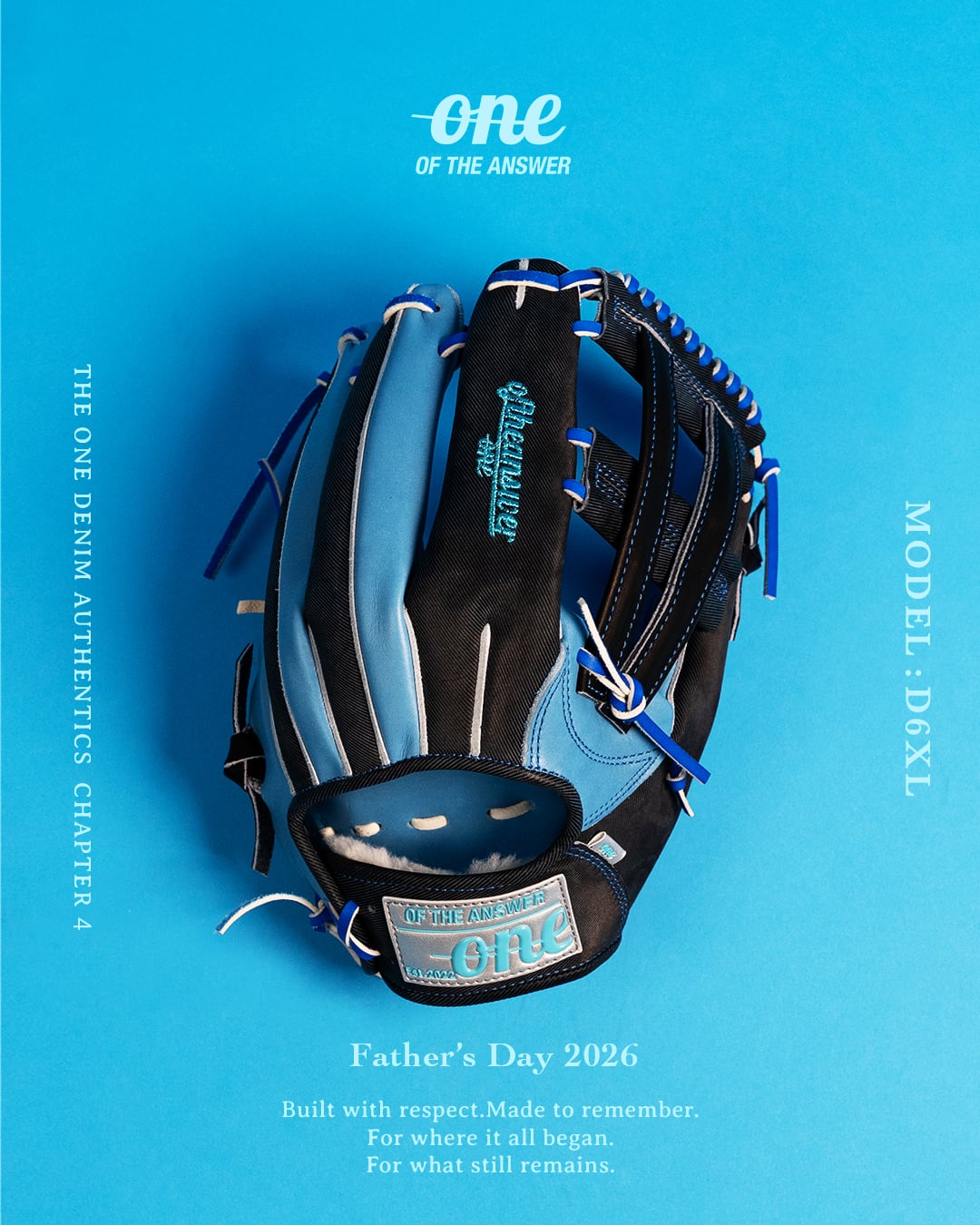 【抽選販売 世界限定5個】#D6XL THE ONE DENIM AUTHENTICS FATHER'SDAY 2026
