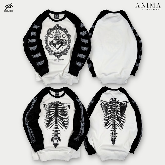 「ANIMA RAGLAN SWEAT」