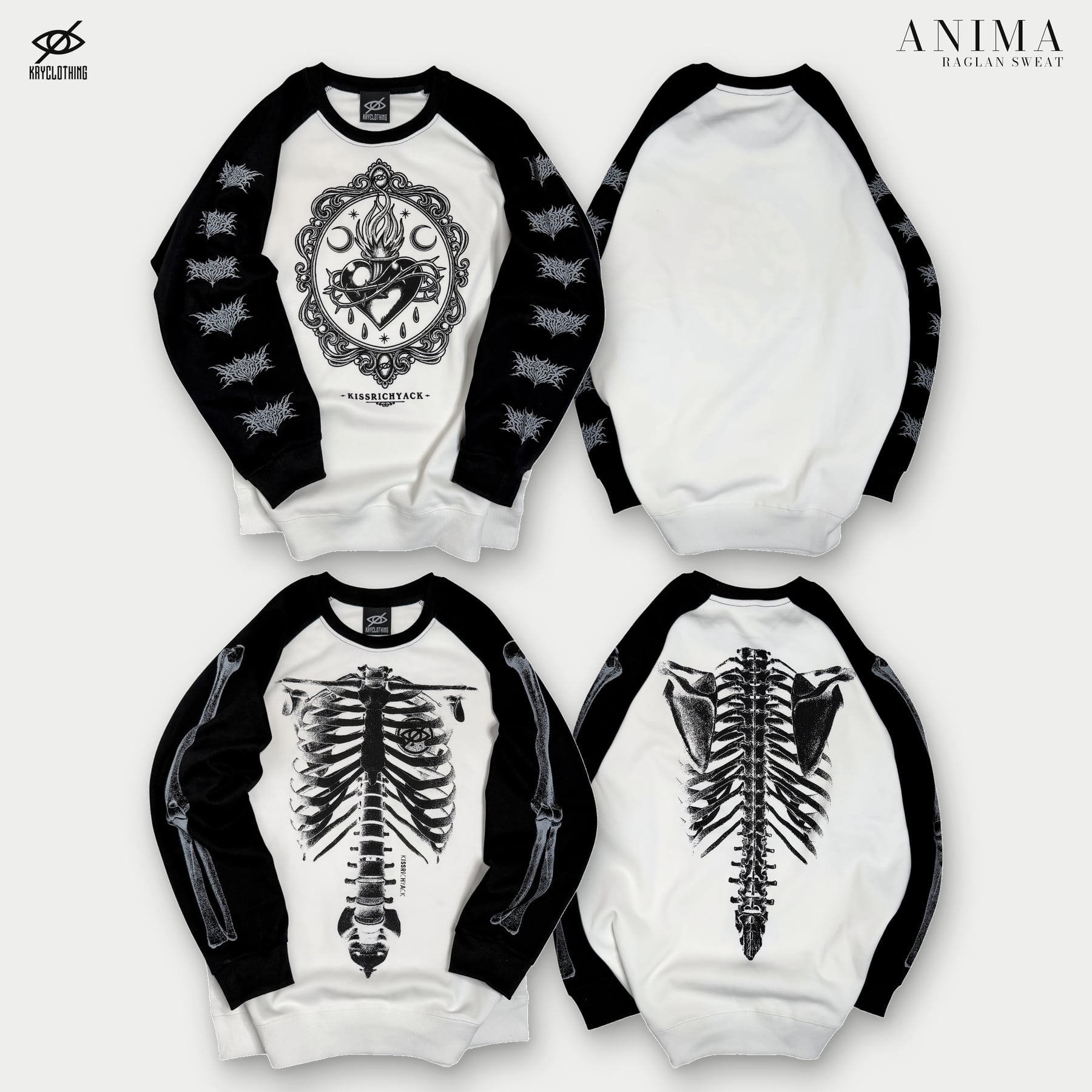 「ANIMA RAGLAN SWEAT」
