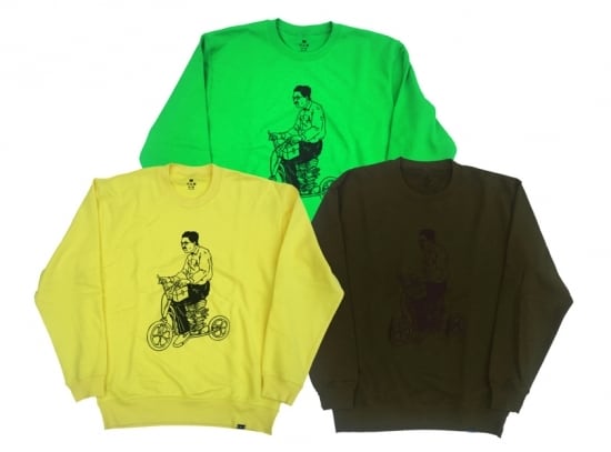 SCOOT CREW NECK SWT. NEW COLOR / PANCAKE
