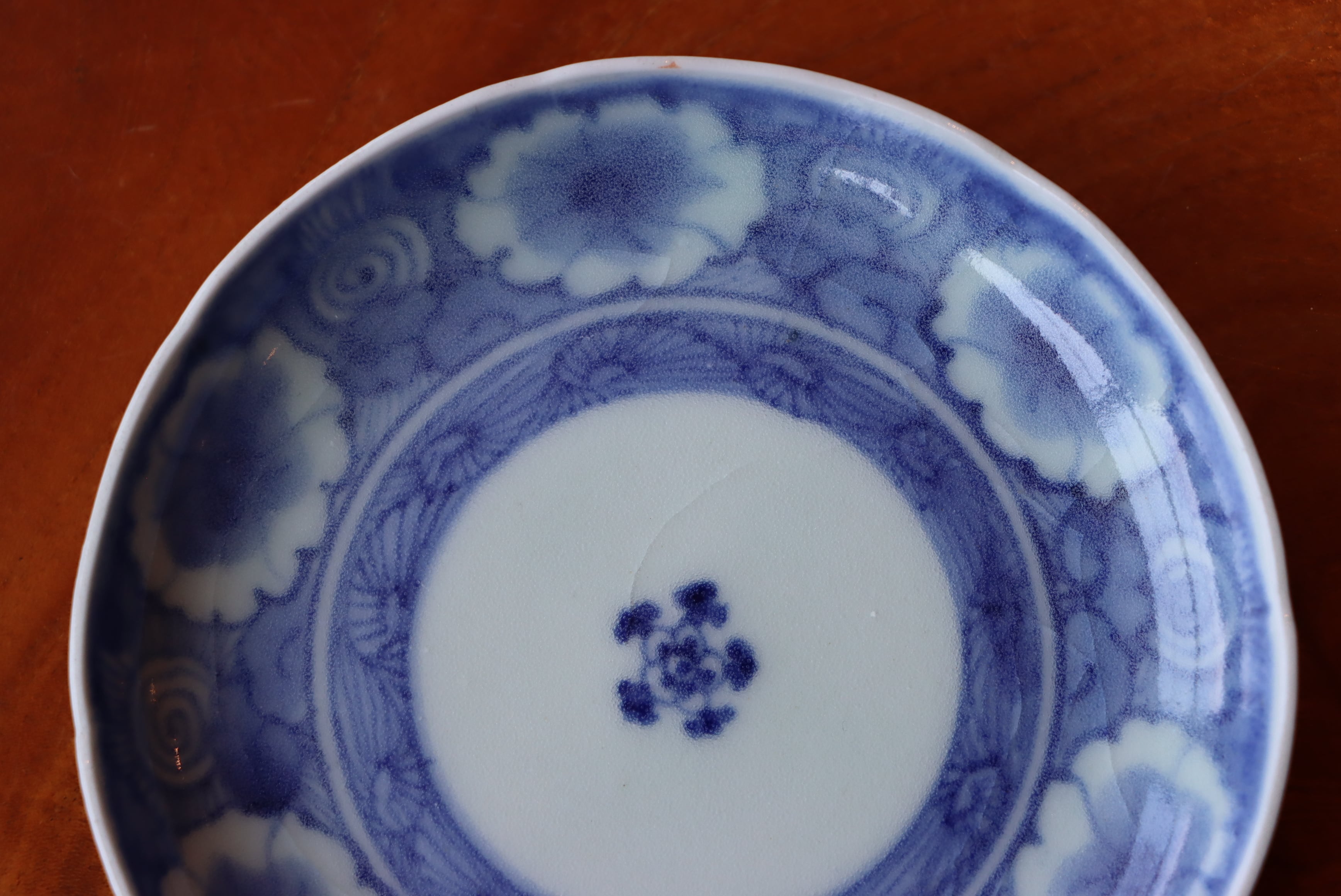 小皿 三枚組 古伊万里 染付 花文 | (有)新原美術