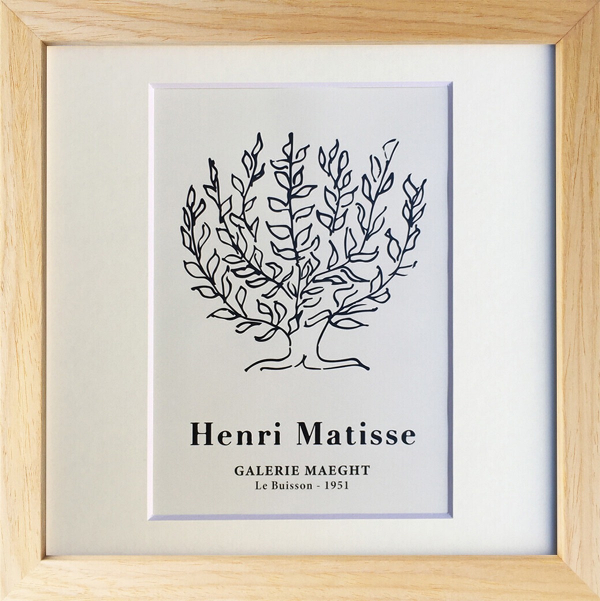 アンリ・マティス Henri Matisse Le platane(SS) アートフレーム 