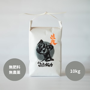自然栽培米【亀の尾】10kg 玄米