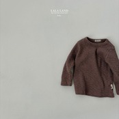 LALALAND 25/WI(Baby)Peach ribbed tee