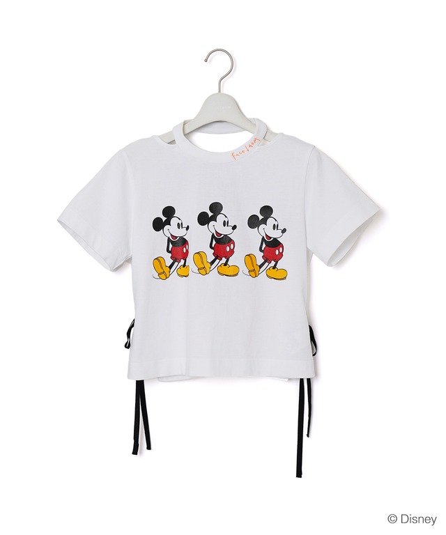【FACETASM】MICKEY TEE WITH OPEN-BACK