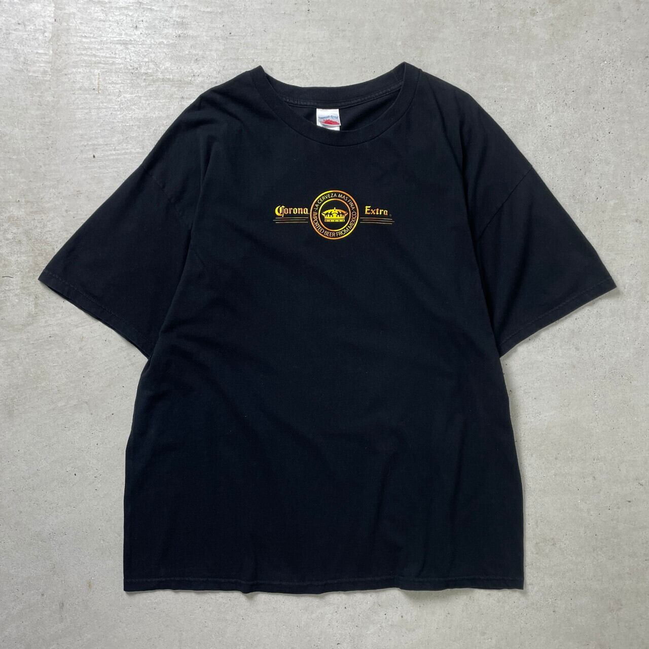 00年代 Corona Extra コロナビール アドバタイジング プリントTシャツ 