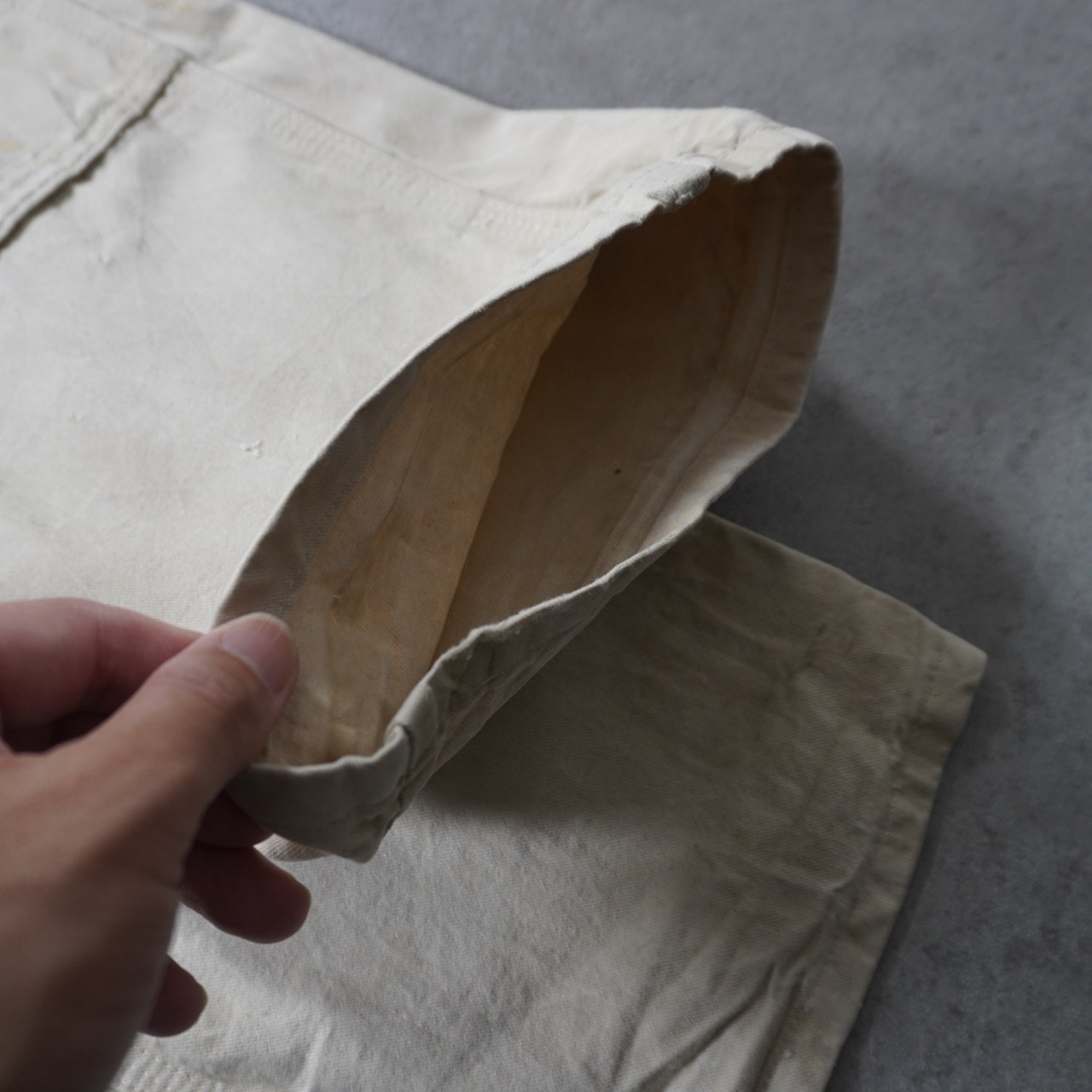 Dickies Double-knee painter pants ecru W36L30 古着 - 11