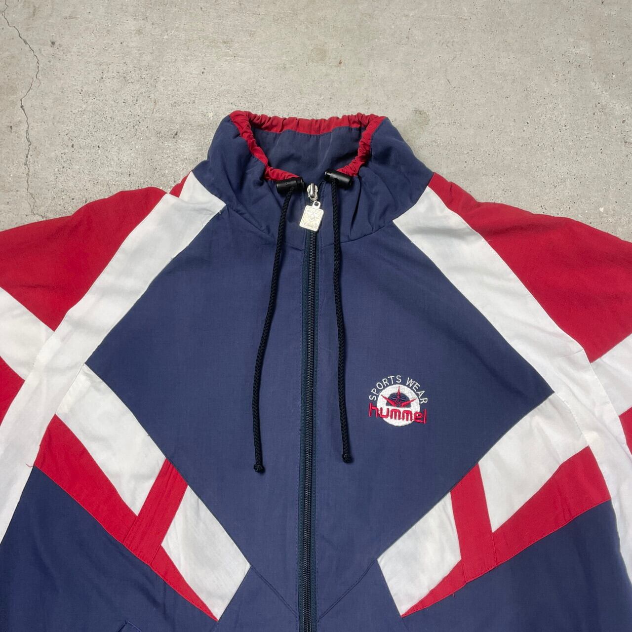 90年代 hummel ヒュンメル ウォームアップジャケット メンズS-M相当
