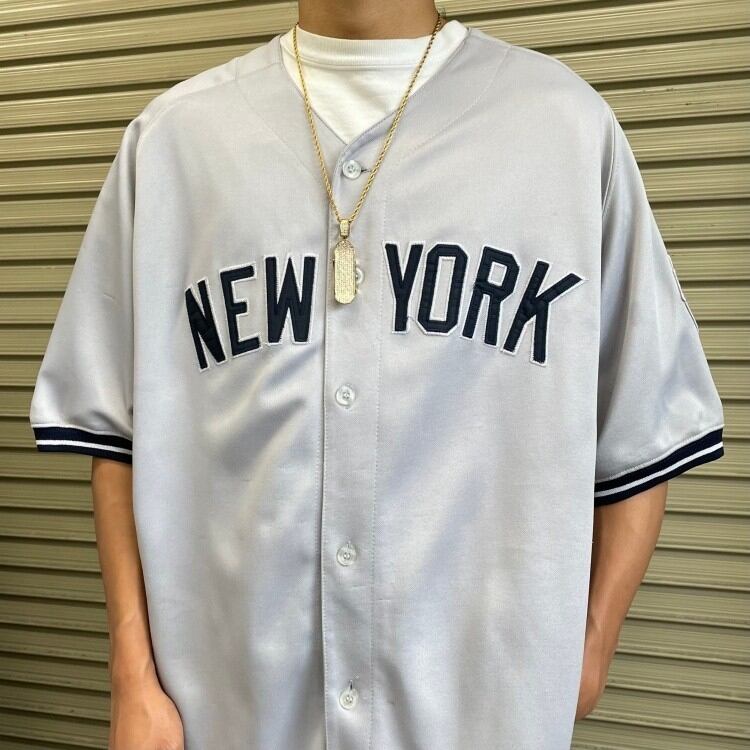 送関込 Majestic MLB ノースカロライナ ベースボールシャツ