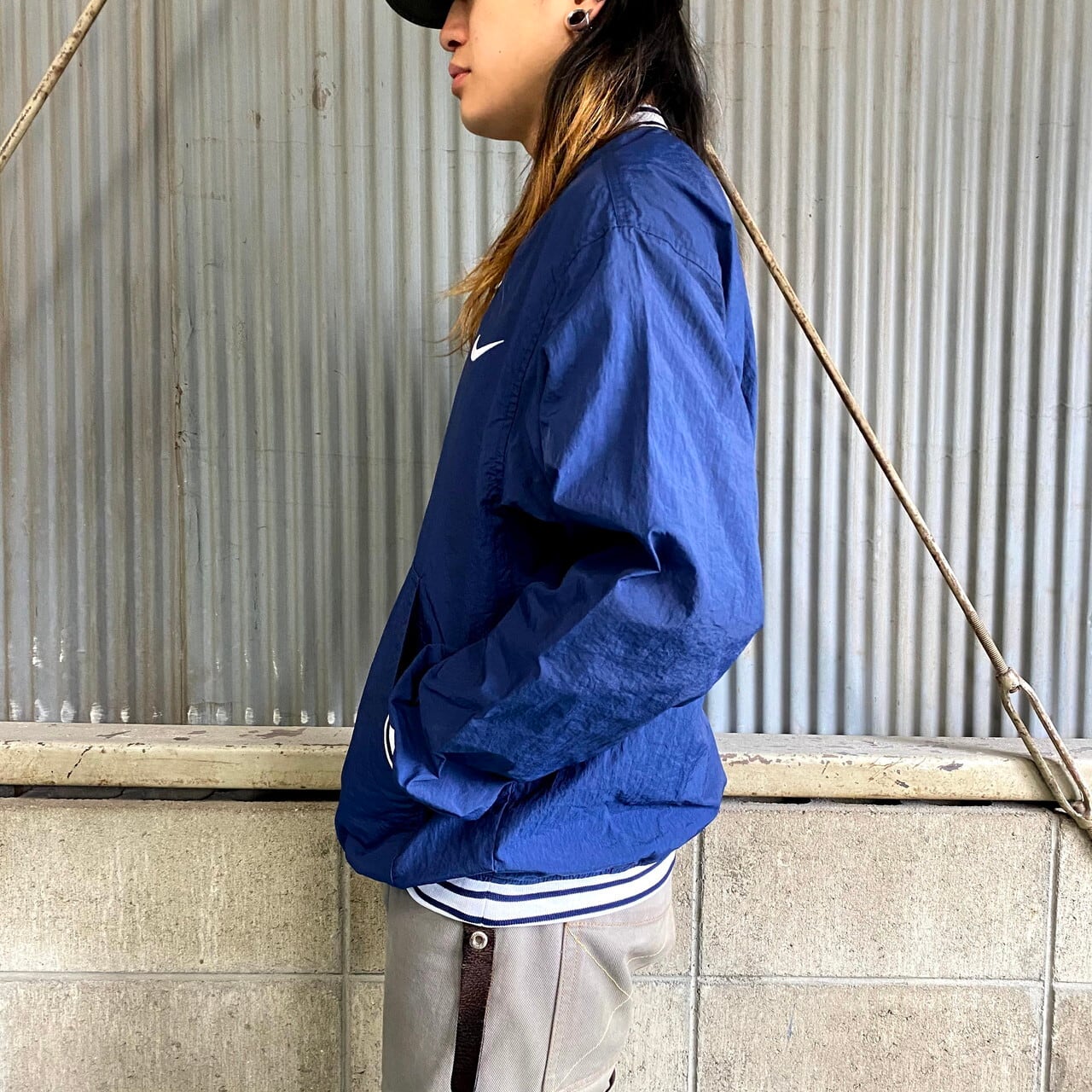 nike golf vintage reversible coat