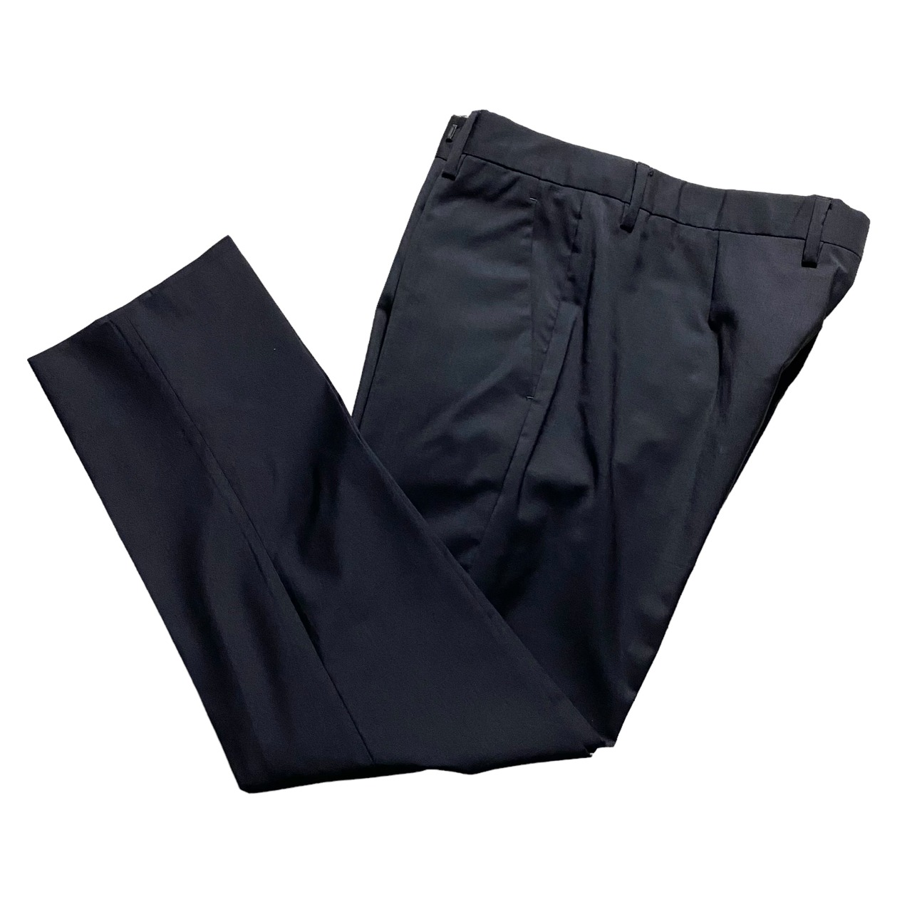 MAISON MARGIELA black wool slacks