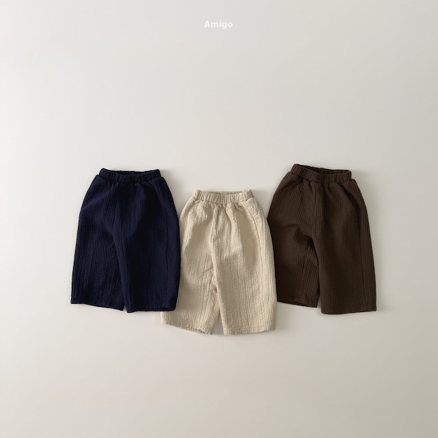 【取寄】amigo|riddle pants|リドルパンツ|XS-XL|kids|26 autumn