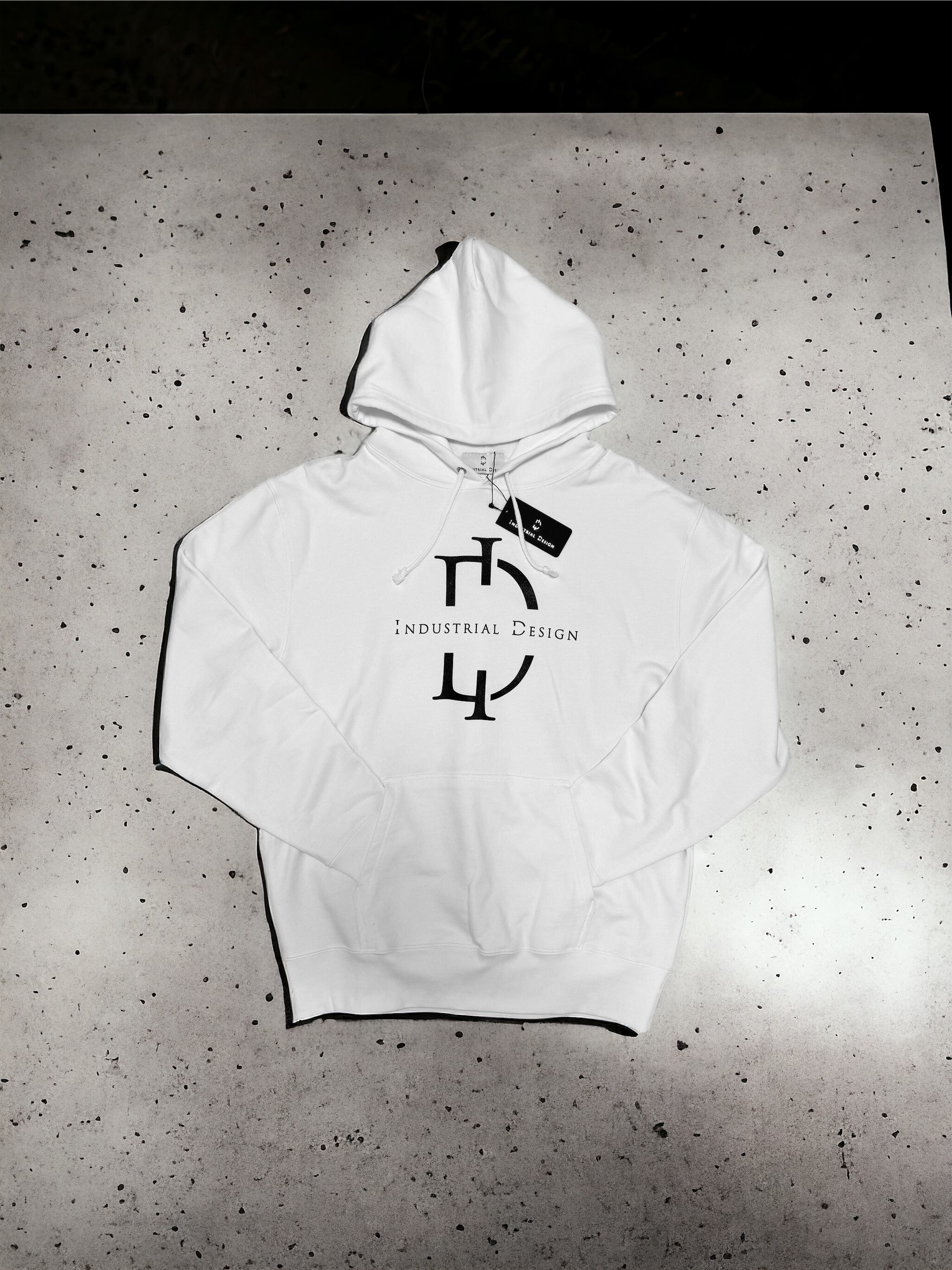 ID フロントロゴパーカー （White） | 【 I DESIGN】アイ・デザイン