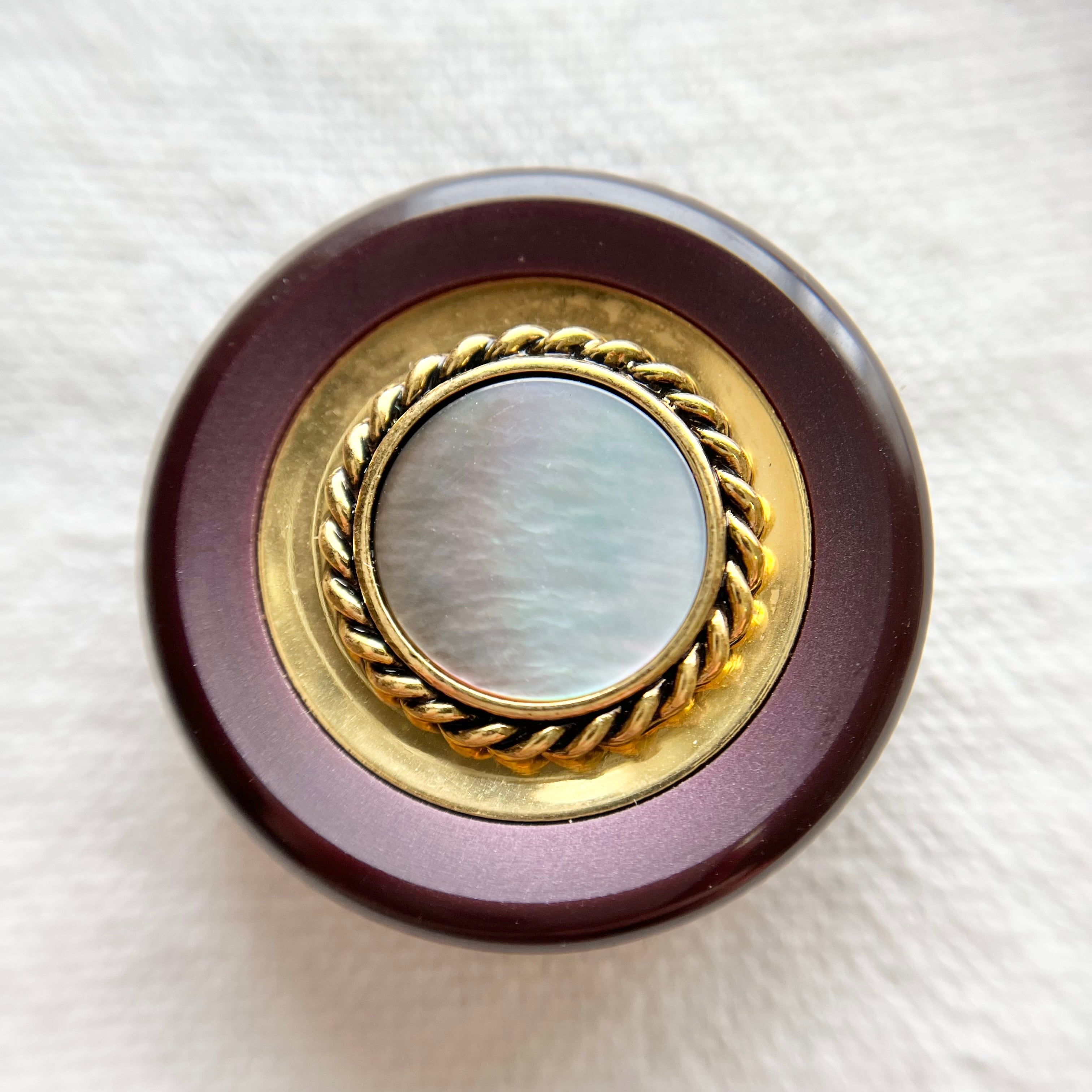 ゴールドチェーン×ディープパープル 30㎜