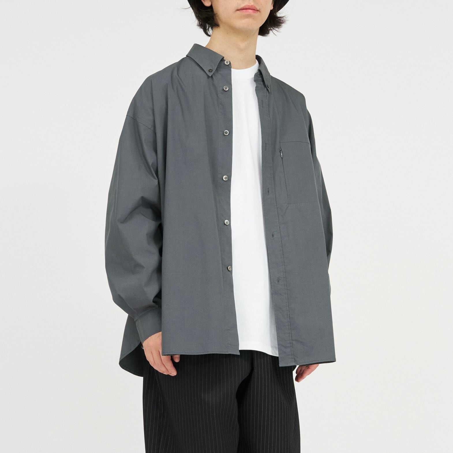 FreshService｜SOLOTEX® TYPEWRITER UTILITY L/S B.D SHIRT | 眠家