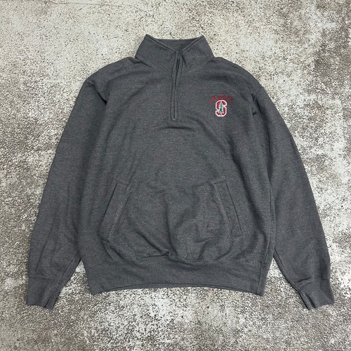 OLD 1point halfzip sweater gray