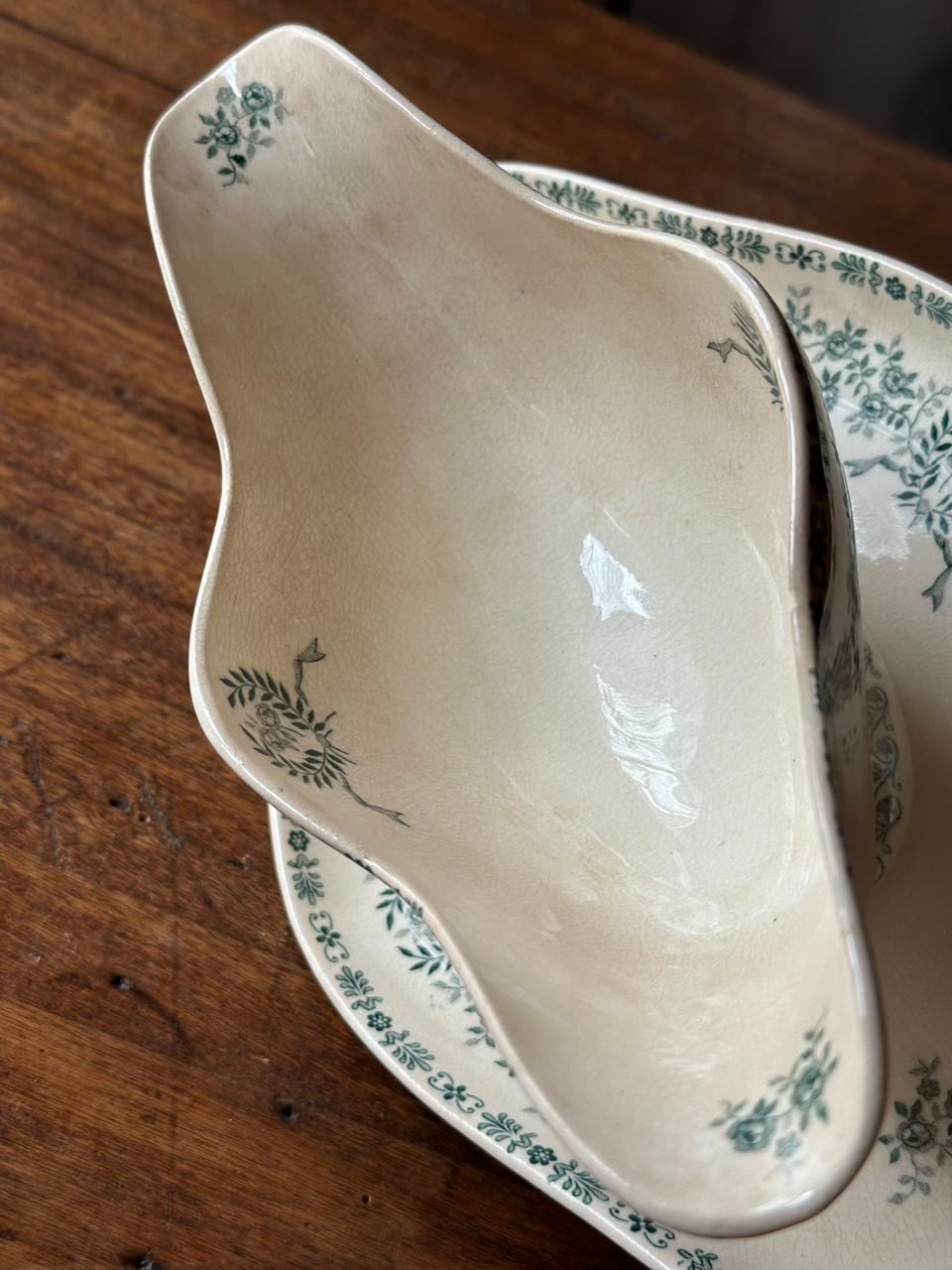 ソーシエール 草花ガーランド柄 | Brocante de La Cocotte （フランス