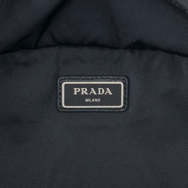 PRADA プラダ ボディバッグ ブラック トライアングルロゴ ナイロン vintage ヴィンテージ オールド 5xz3sa