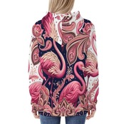 Women's All Over Print Hoodie Paisley 4627